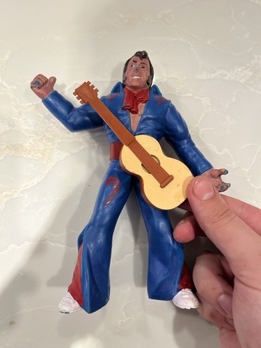 LJN WWF Wrestlers Honky Tonk Man - Used - With Gui...