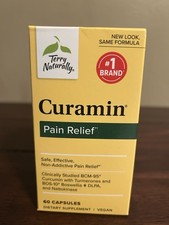 Terry Naturally Curamin Pain Relief 60 Caps Exp 09/26