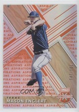 2019 Panini Elite Extra Edition Aspirations Orange 47/100 Mason Englert #143 y0i