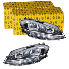 2x HELLA FF HALOGEN SCHEINWERFER SATZ passend für VW GOLF LINKS+RECHTS
