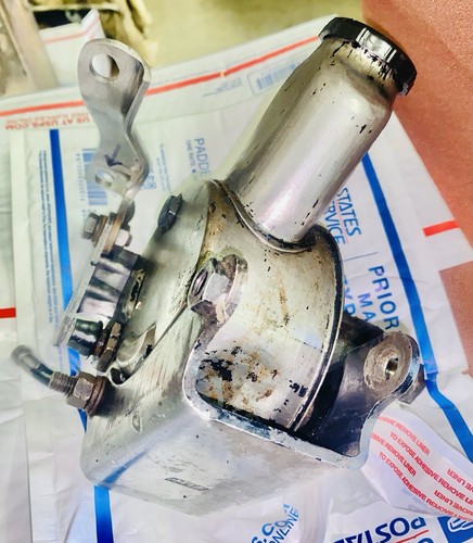 1969 SS396-427 Camaro,69 Nova BB/ PS GM Original pump With Original Bracket - Picture 3 of 5
