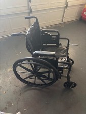 wheelchairs for sale used, black and grey, foldable, in good condition