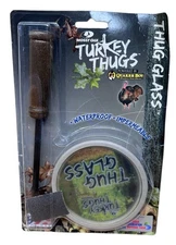 Quaker Boy Turkey Thugs Glass Friction Call & Striker Pot Rim Shot