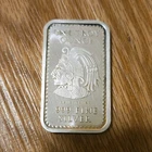1 oz .999 Fine Silver Bar Aztec Calendar Design Collectible Bullion