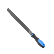 Metal Flat File 8" Cut Mill Hand Rasp with Non-slip Handle for Wood
