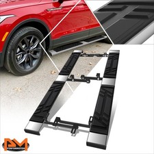 For 22-24 Vw Tiguan 6.5 Polished Side Step Pads Nerf Bar Flat Running Boards