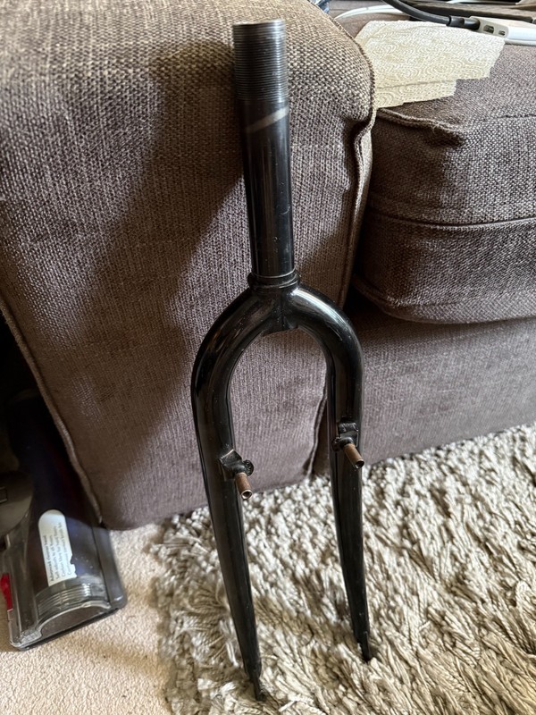 Tange 1" Threaded Rigid Fork with Ritchey Dropouts, retro, vintage