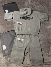 NEW FOG Essentials Relaxed Dark Oatmeal Bundle Size Large 100% Authentic✅