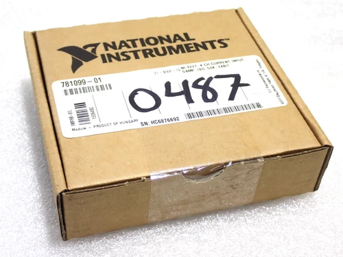 NI 9227 4 CHANNEL INPUT MODULE 5AMP ISO 50K 24BIT NEW SEALED