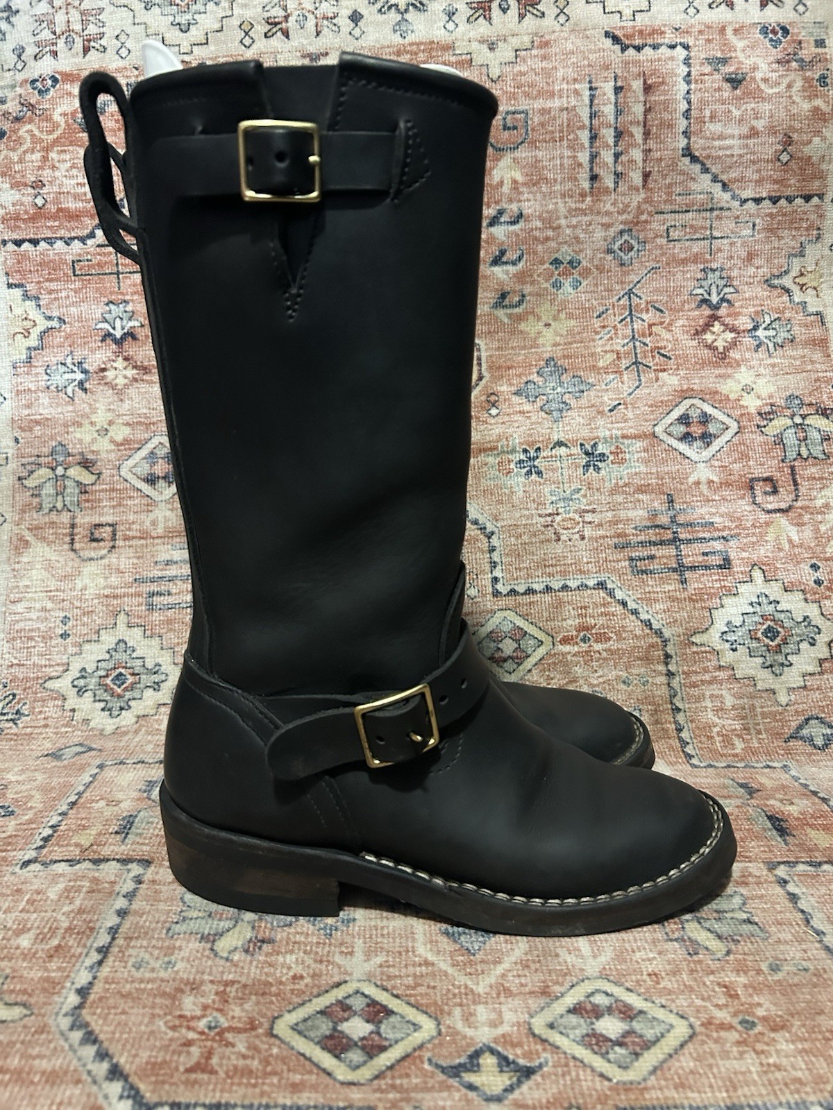 Nick's Stationmaster Engineer Boot Black Size 6.5… - image 5