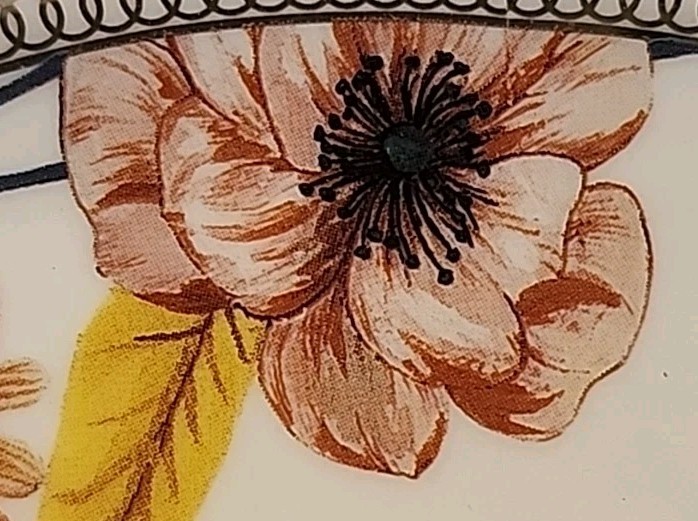 Grace’s Teaware Daisy and Bird Tea Cup and Saucer Set Floral 4oz Discontinued EC