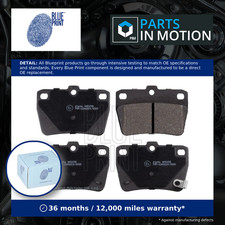 Brake Pads Set fits TOYOTA RAV4 ACA2, SXA10 2.0 Rear 94 to 05 Blue Print Quality