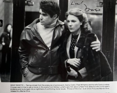 Lindsay Crouse - Prince of the City - Autograph Original - Large Photo 20x25cm