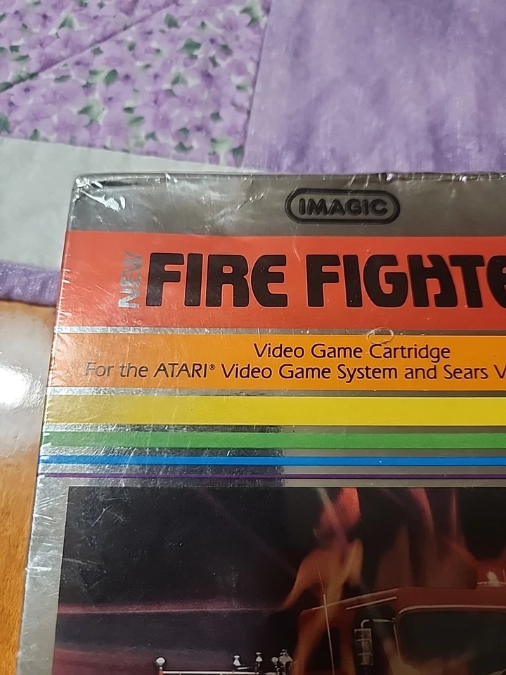 Fire Fighter SEALED box IMAGIC Atari - Image 2 of 4