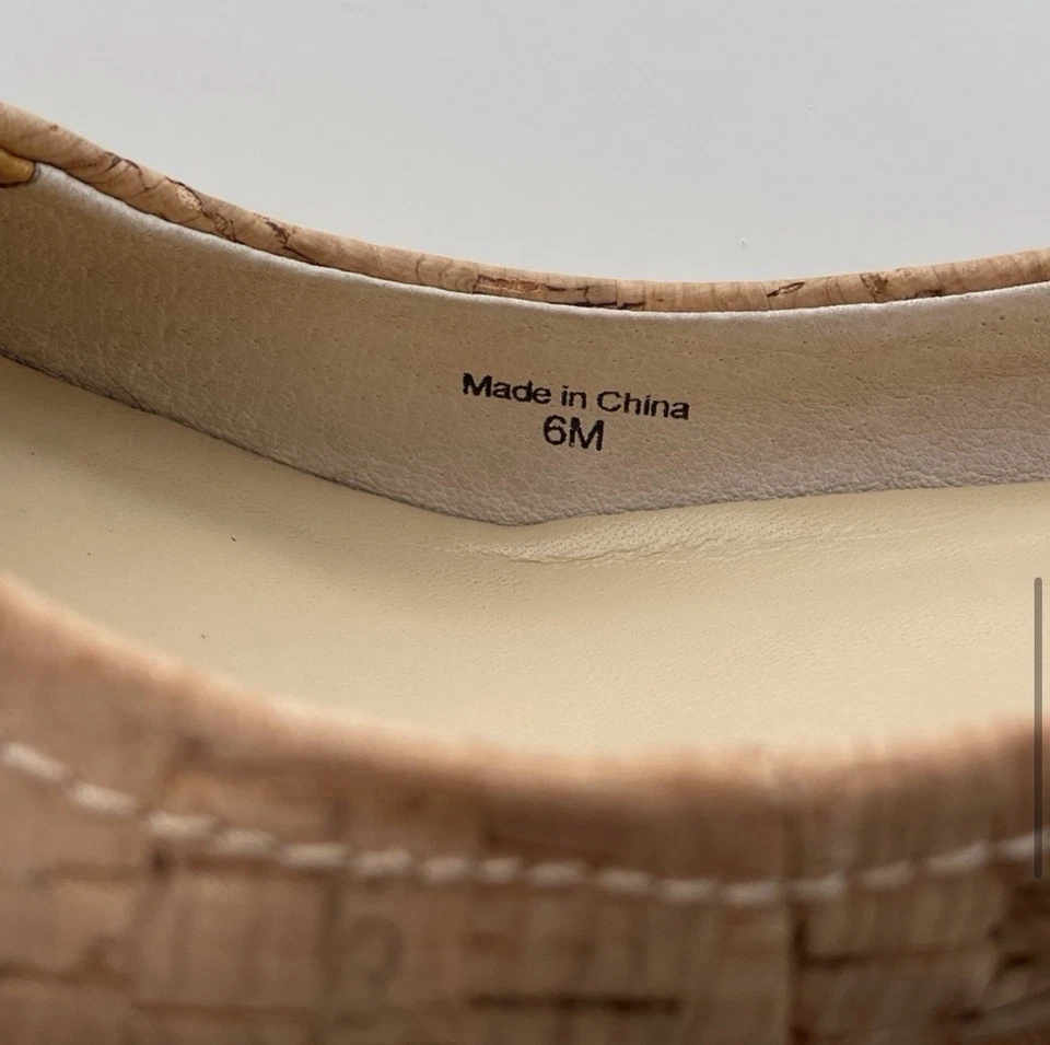 Cuña de corcho tostado KATE SPADE talla 6 Foto 2 de 4