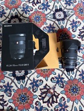 Sony FE 24-70mm f/2.8 GM II Lens In and Urth 82mm UV Filter-Excellent Condition