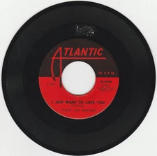 Ivory Joe Hunter "I Just Want To Love You /Now I Don't Worry No More" Atlantic