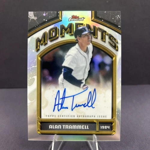 2026 Topps Finest Alan Trammell Base (RAW)