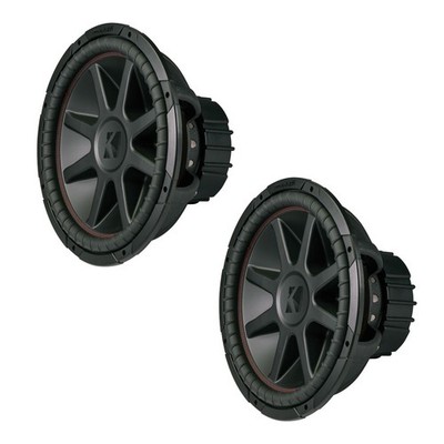 (2) Kicker 43CVR154 Comp VR Car Audio Suwboofer Dual 4 Ohm 15'' Sub CVR15 Pair