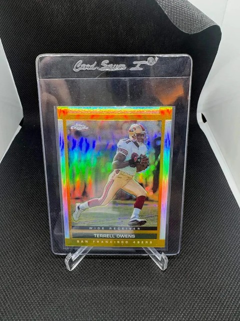 2003 Topps Chrome Draft Picks & Prospects Terrell Owens Refractor