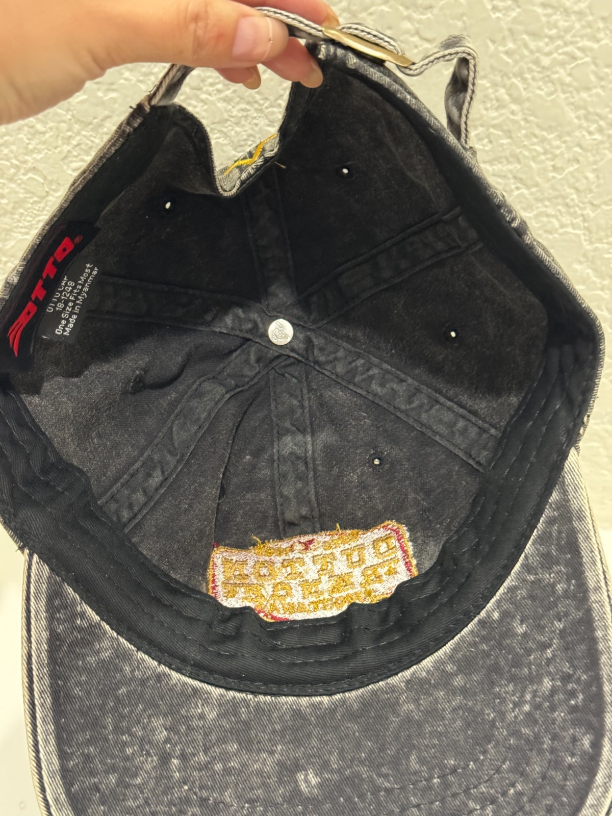 Yellowstone Dutton Ranch Patch Hat – Vintage Blac… - image 7