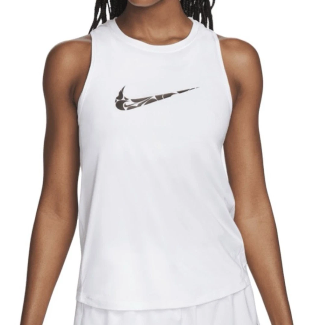 Nike Women's Graphic Running Tank Top Tee silky-smooth fabric dries quickly L