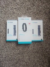 Fitbit Alta HR Size L Heart Rate Wristband - Black - New Extra Bands