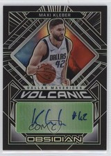 2020 Obsidian Volcanic Signatures Electric Etch Green 4/25 Maxi Kleber Auto 3d3