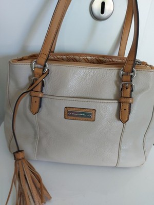 Tignanello Damen Ledertasche Beige