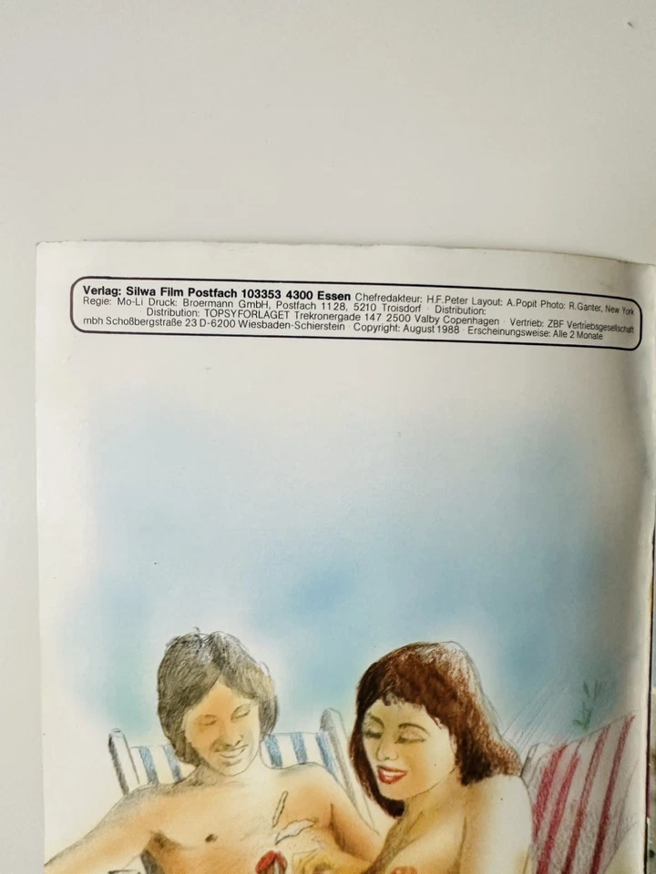 Wild Woman No 8  1988 Nude Akt Sexy Vintage Zeitschrift Erotic Magazine - Bild 2 von 4