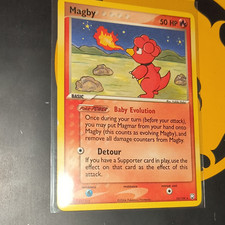 Pokémon Magby 24/109 EX Team Rocket Returns Rare Regular English 50 HP on eBay