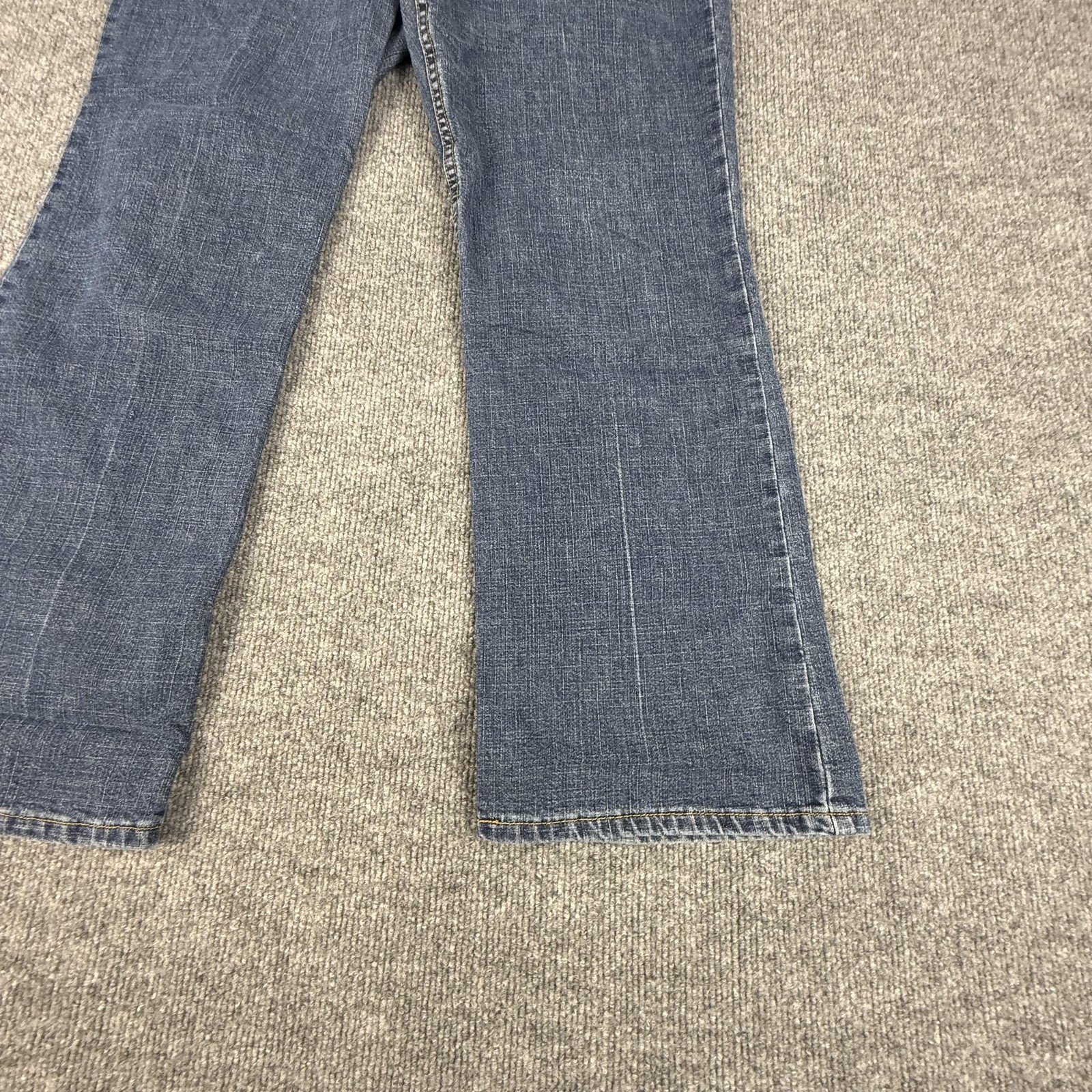VTG Cruel Girl Jeans 15/33 Short Blue Bootcut Mid Rise Stretch Denim Pants image 4
