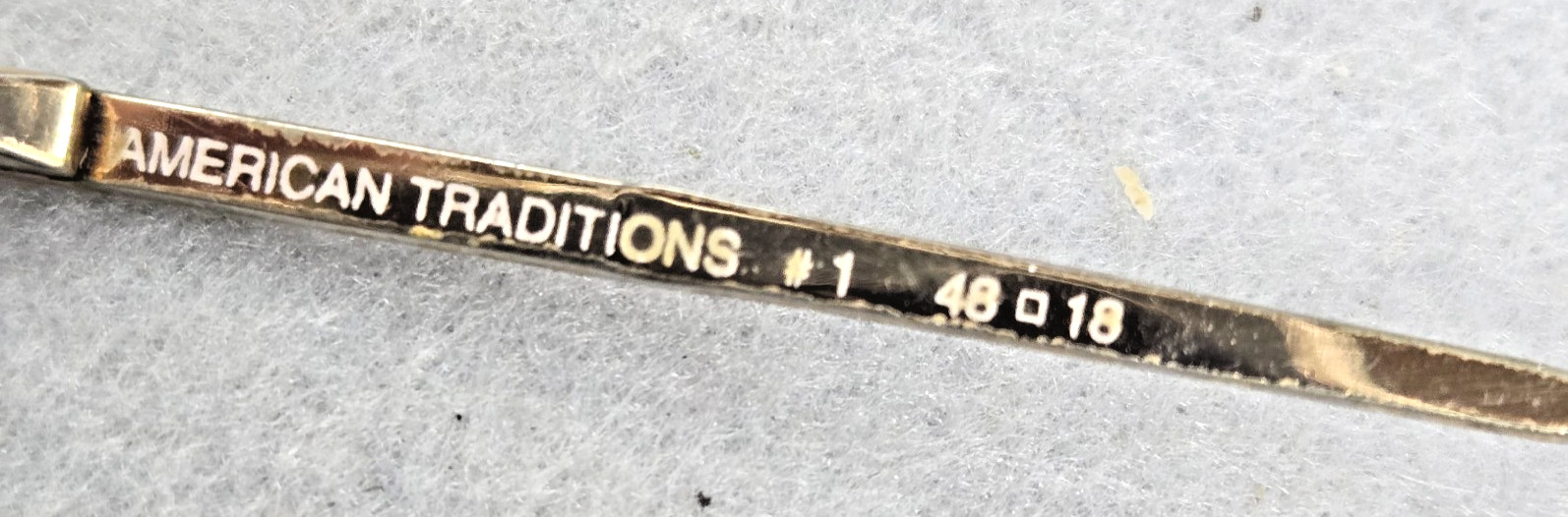 2 Antique Gold Wire Rimed FRAMES ONLY  1/10 12K Gold Filled w/ Case