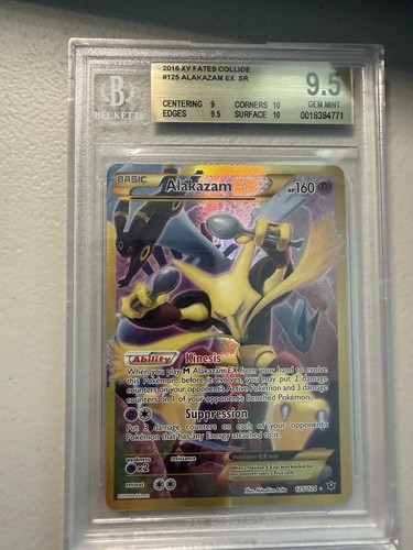 Alakazam-EX graded BGS 9.5 for sale on eBay