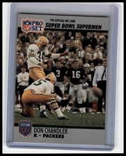 1990-91 Pro Set Super Bowl XXV #121 Don Chandler