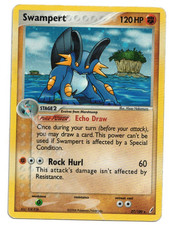 Pokemon Card: Swampert HOLO 27/100 EX Crystal Guardians Set Rare! PL
