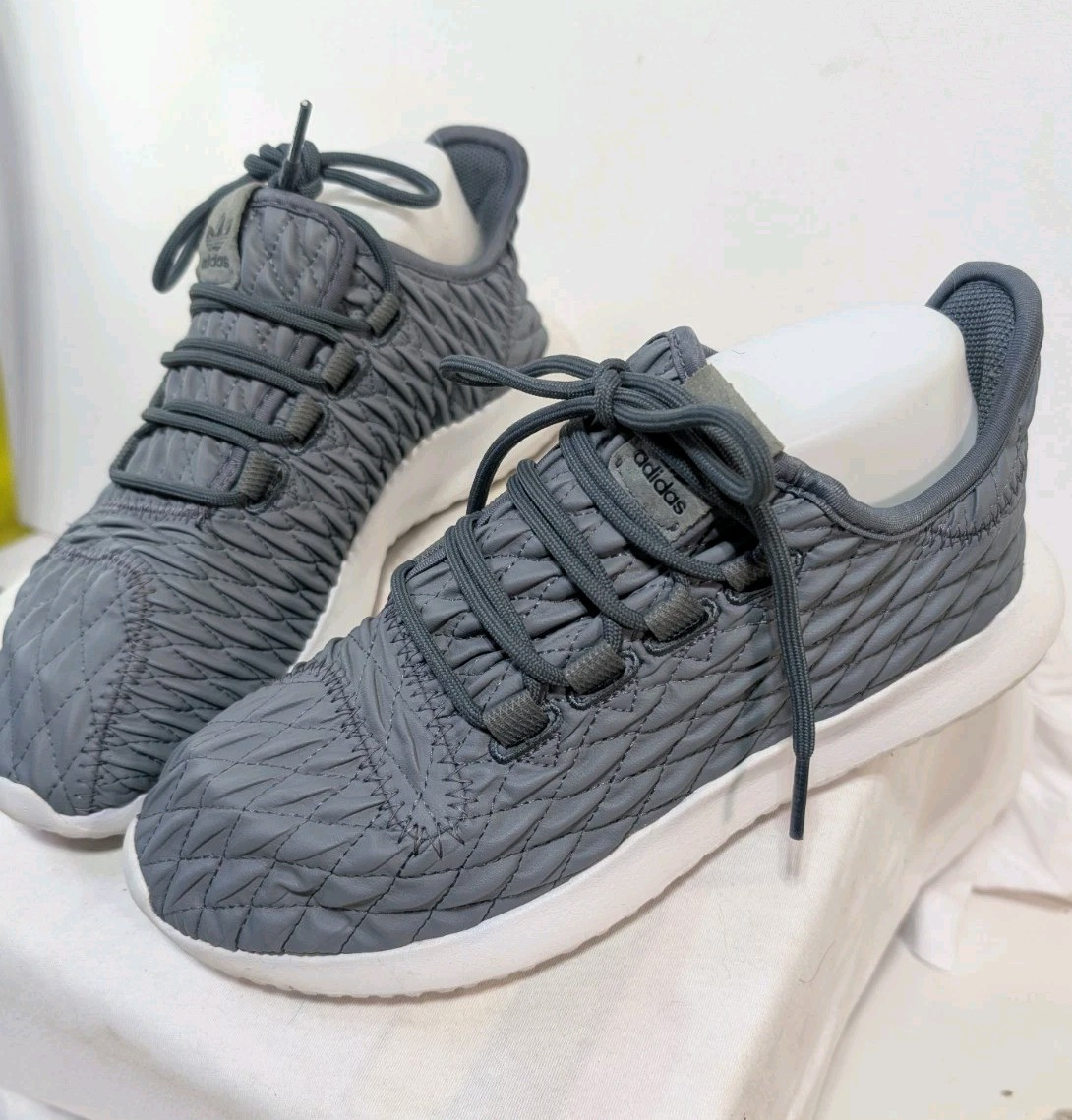 Adidas Tubular Shadow Onix Womens Size Gray White Running Shoes