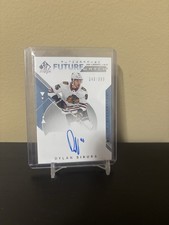 2018-19 SP Authentic Future Watch Autograph #177 Dylan Sikura /999