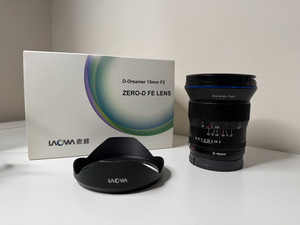 Laowa D-Dreamer 15mm F2 Zero-D FE Lens - Good condition
