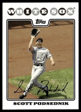 2008 Topps Scott Podsednik Chicago White Sox #86