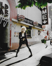 * MICHAEL MONROE * signed 8x10 photo * HANOI ROCKS * COA *