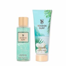 Victoria's Secret Fragrance Mist Lotion Set Lot of 2 SEASIDE SURF