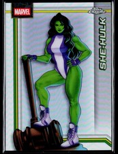 2026 Topps Chrome Marvel Comics #151 She-Hulk Refractor CO 15U