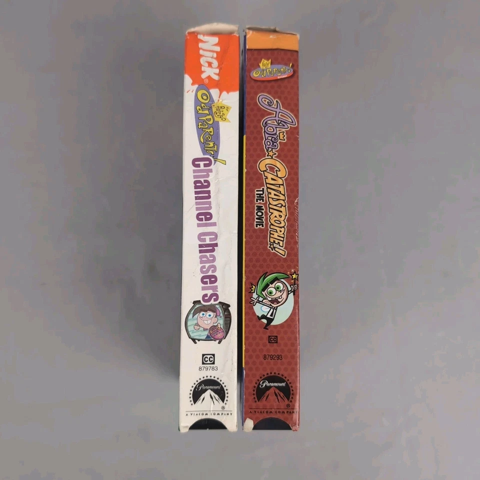 Fairly Odd Parents VHS Channel Chasers & Abra Catastrophy 2003 2004 Nickelodeon - Image 3 of 4