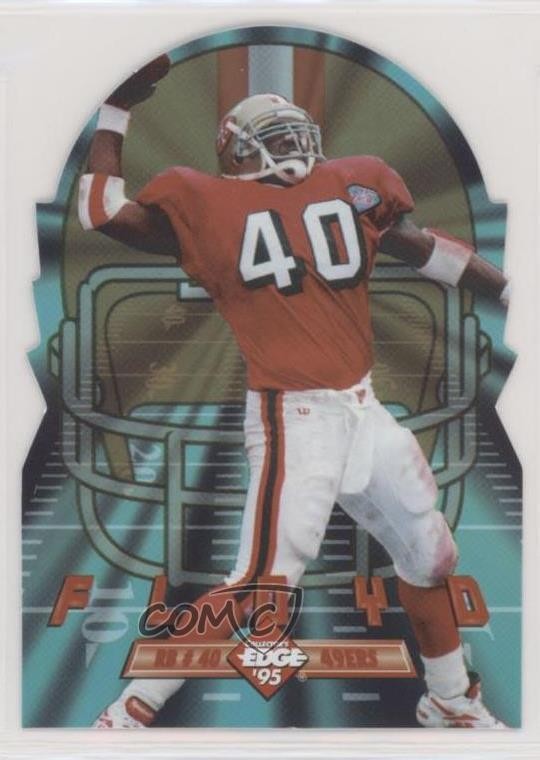 1995 Collector's Edge Instant Replay EdgeTech Die-Cuts William Floyd #6 1k3