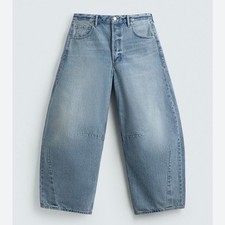 3E. Zara Barrel jeans Size 4