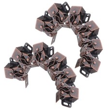 12 Sets Double Roller Catch Cabinet Latch Zinc Alloy Spring Loaded Lock