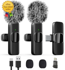 Professional Wireless Lavalier Lapel Microphone for , Ipad, Mini Video Recording