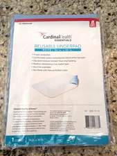 Cardinal Health Reusable Underpad White 34 inch x 36 inch