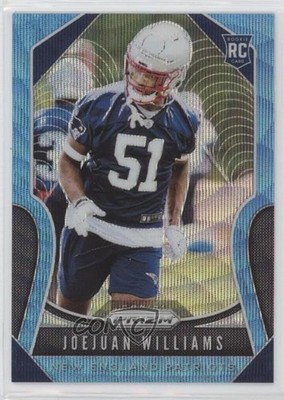 2019 Panini Prizm Rookies Blue Wave 72/199 Joejuan Williams #398 Rookie RC 13c1